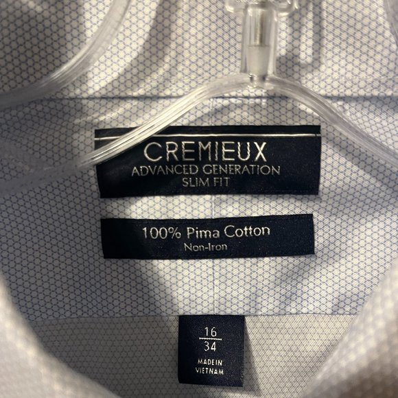 Cremieux Advanced Generation Slim Fit Dress Shirt NWOT - Picture 2 of 4